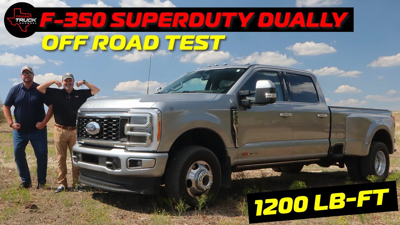 Is The Ford F-350 SUPERDUTY DUALLY Good Off Road? - TTC Hill Test