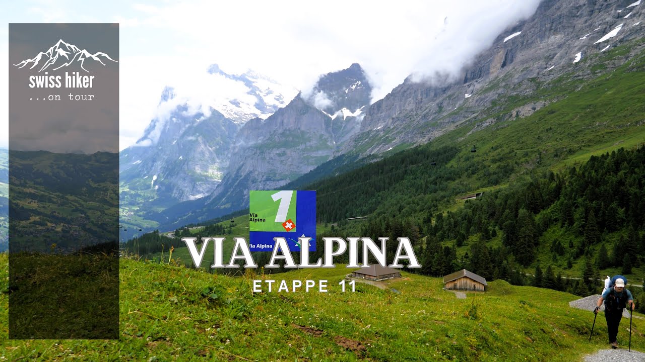 Wanderung zum wohl schönsten Dorf der Schweiz! Via Alpina - 11/20: Grindelwald bis Lauterbrunnen