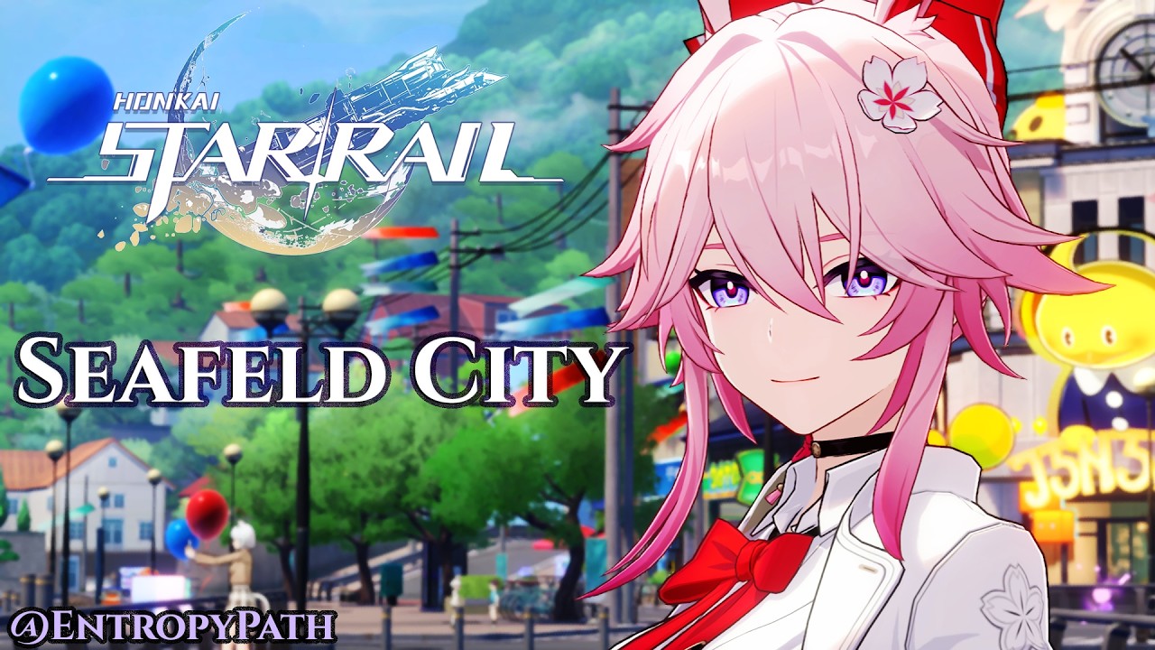 Seafeld City - Honkai: Star Rail Planarcadia BGM Ambience