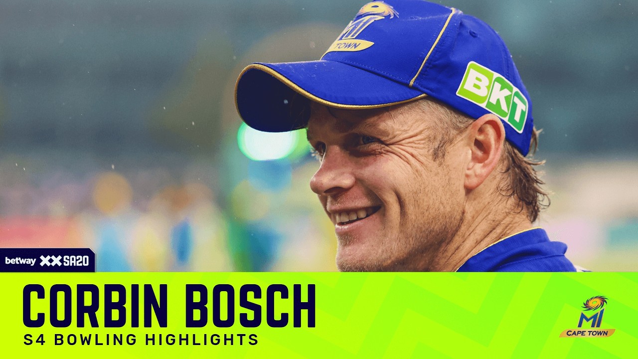 Corbin Bosch | S4: Bowling Highlights | Betway SA20