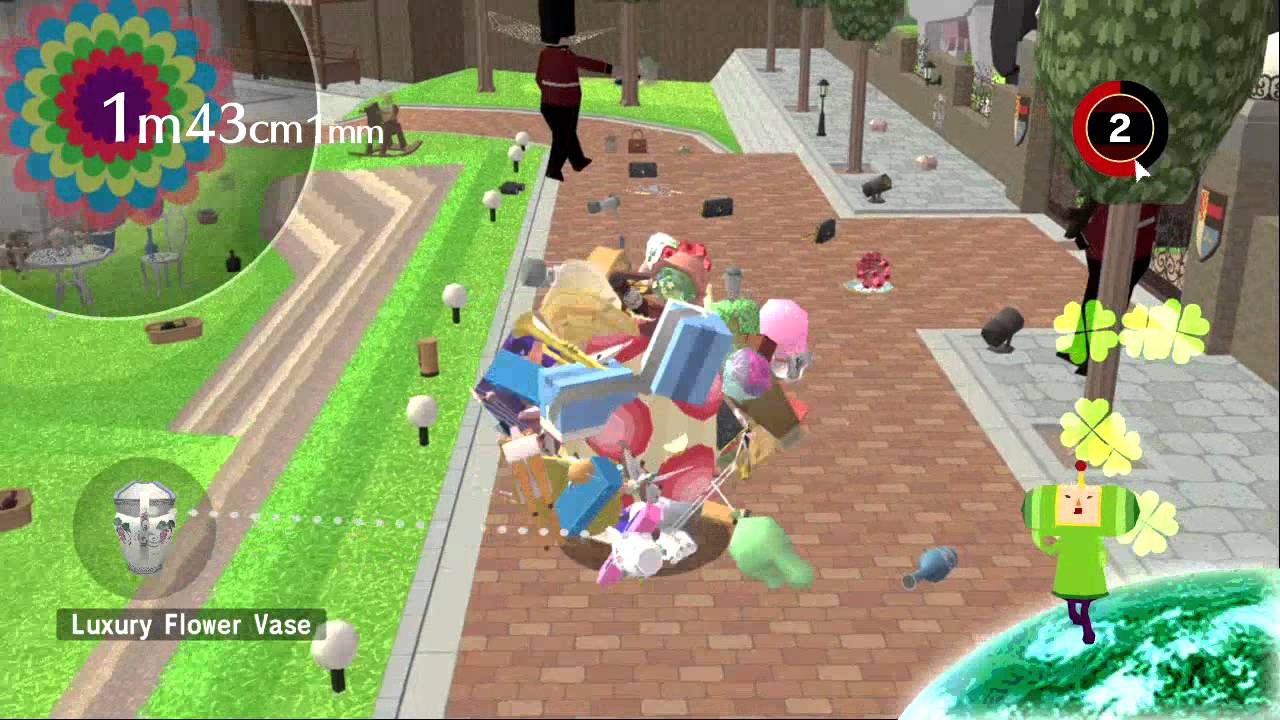 Beautiful Katamari XBOX 360 gameplay HD