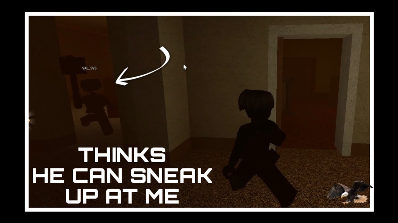 BEAST THINKS I DIDN'T SEE HIM ROBLOX (FLEE THE FACILITY)