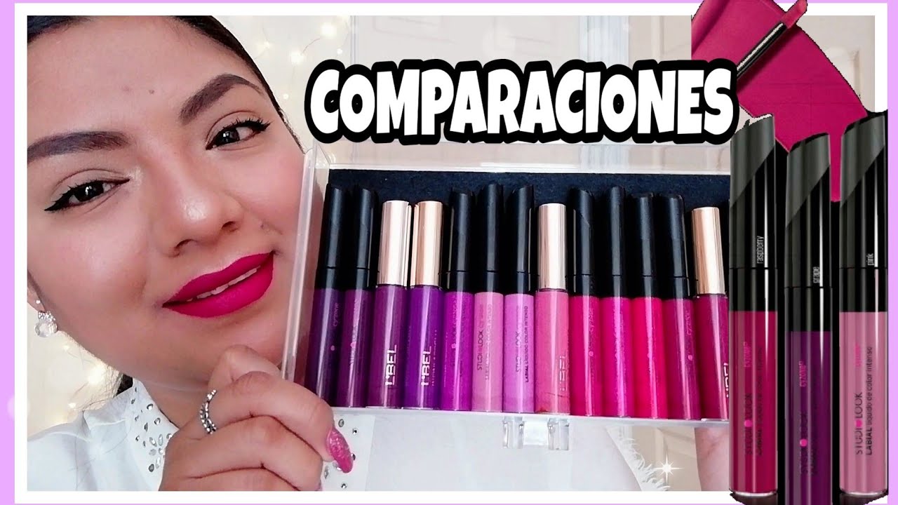 COMPARACIONES PINK, GRAPE, RASPBERRY NUEVOS STUDIO LOOK CYZONE  || Pao Pajarito Beauty 🇬🇹
