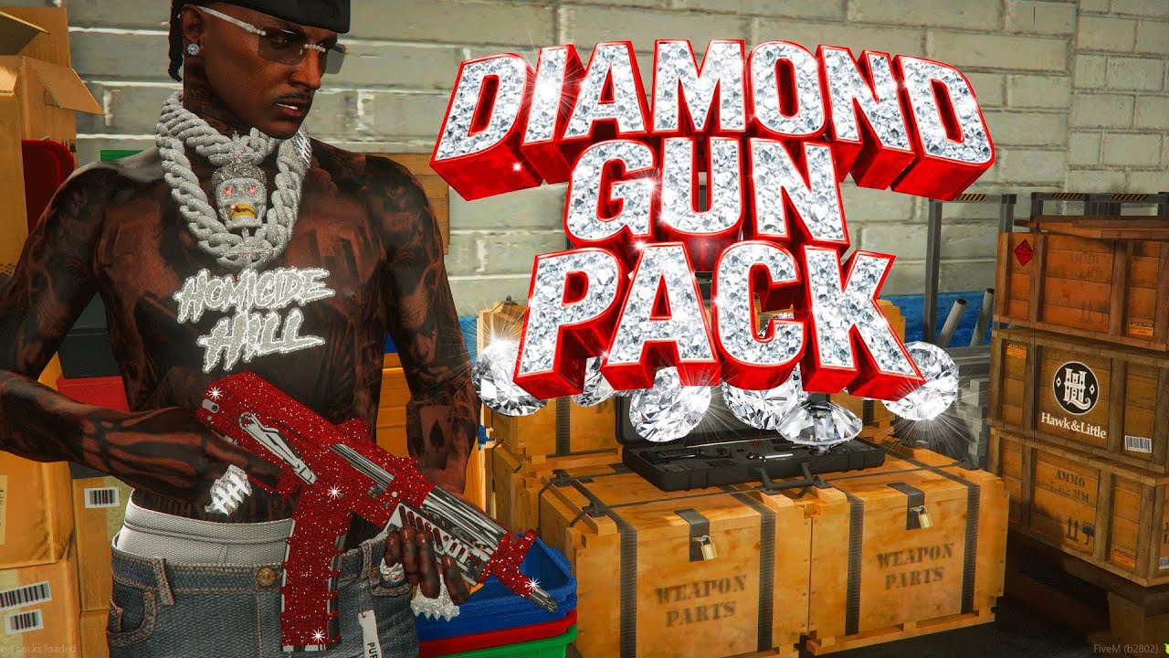 FiveM Weapon Pack 2026 | Diamond VVS Gun Pack for GTA RP Servers