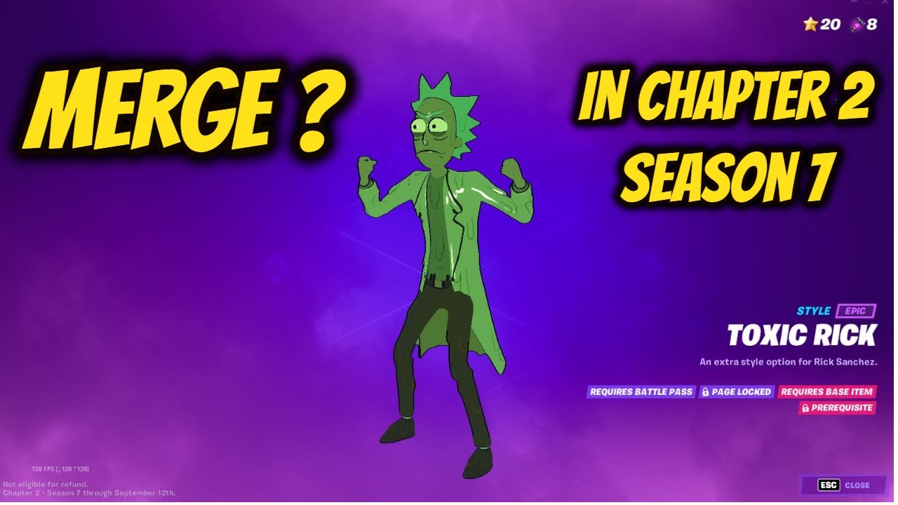 MERGE FORTNITE ACCOUNTS CHAPTER 2 SEASON 7?