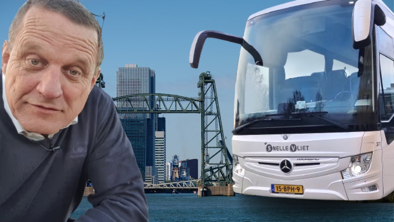 MET DE MERCEDES-BENZ TOURISMO LEKKER EEN STUKJE RIJDEN DOOR ROTTERDAM ! JA TOCH ! NIET DAN ?
