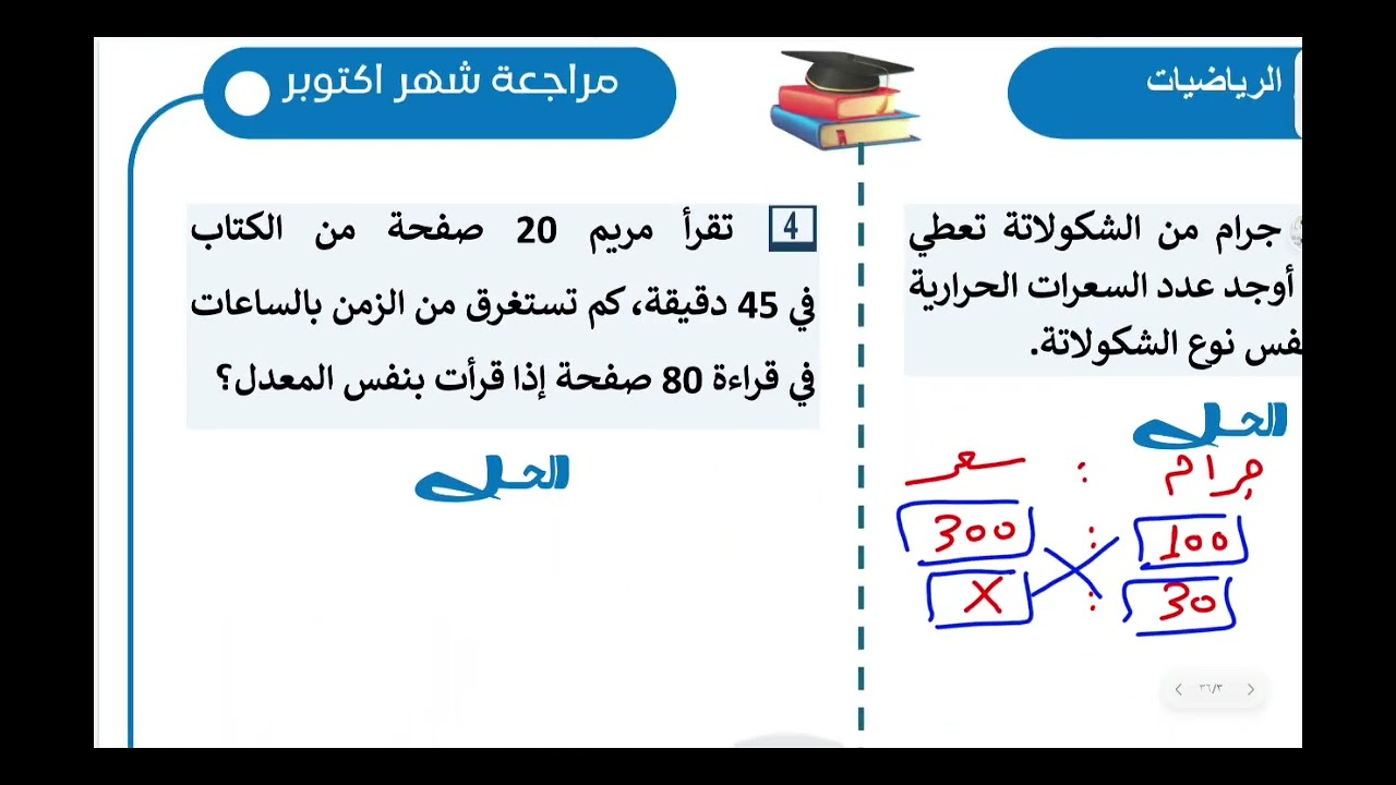 مراجعة 1 اعدادي شهر اكتوبر الوحدة الاولي جبر جزء المقالي 2026