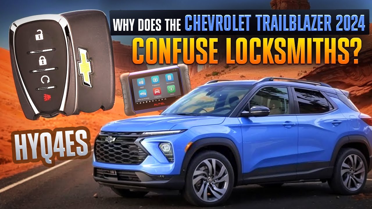 Why does the 2024 Chevrolet Trailblazer stump locksmiths?