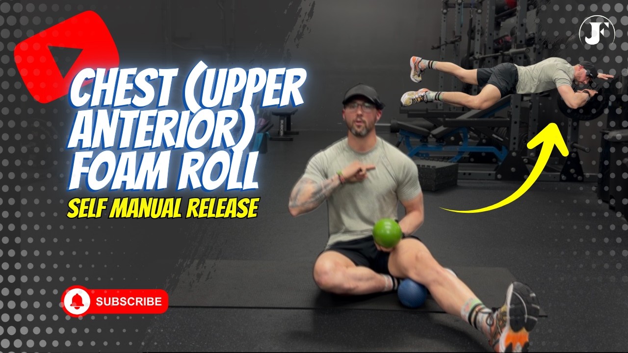 Chest / Pec Foam Roll - Self Manual Release