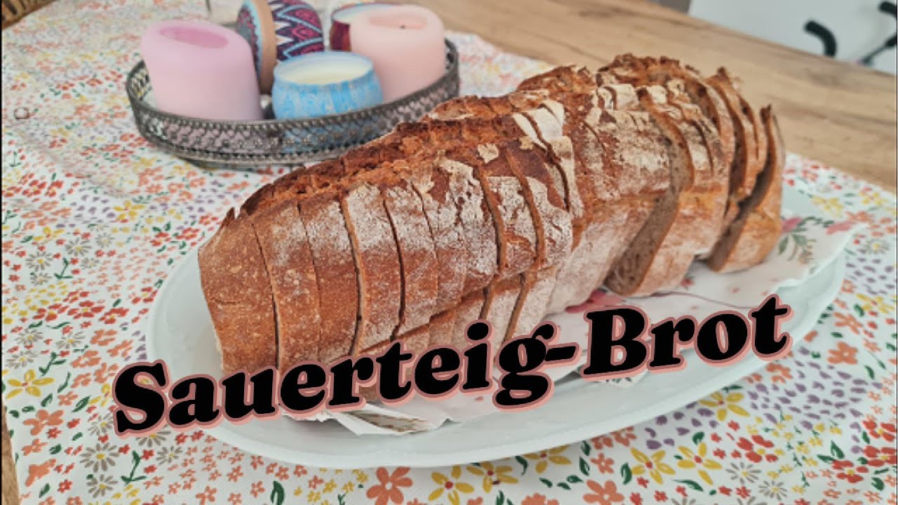Sauerteigbrot mit Joghurt | Super Geschmack und fluffiges Brot
