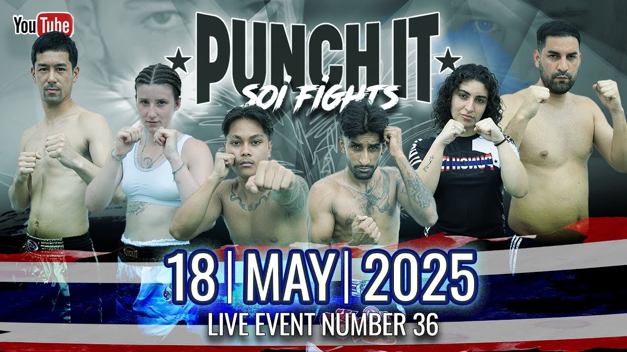 Muay Thai Punch it Soi Fight Thailand - Koh Samui live fight #36