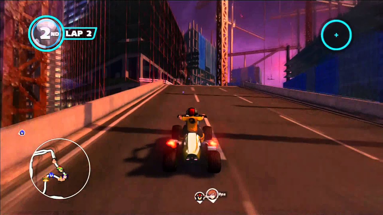 Sonic & All Stars Racing Transformed: Graffiti City [1080 HD]