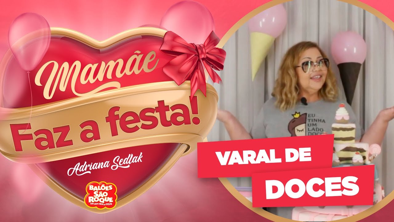 Decoração fácil e rápida para festa de criança - sorvete | MUNDO DOS DOCES - | Mamãe faz a Festa #4