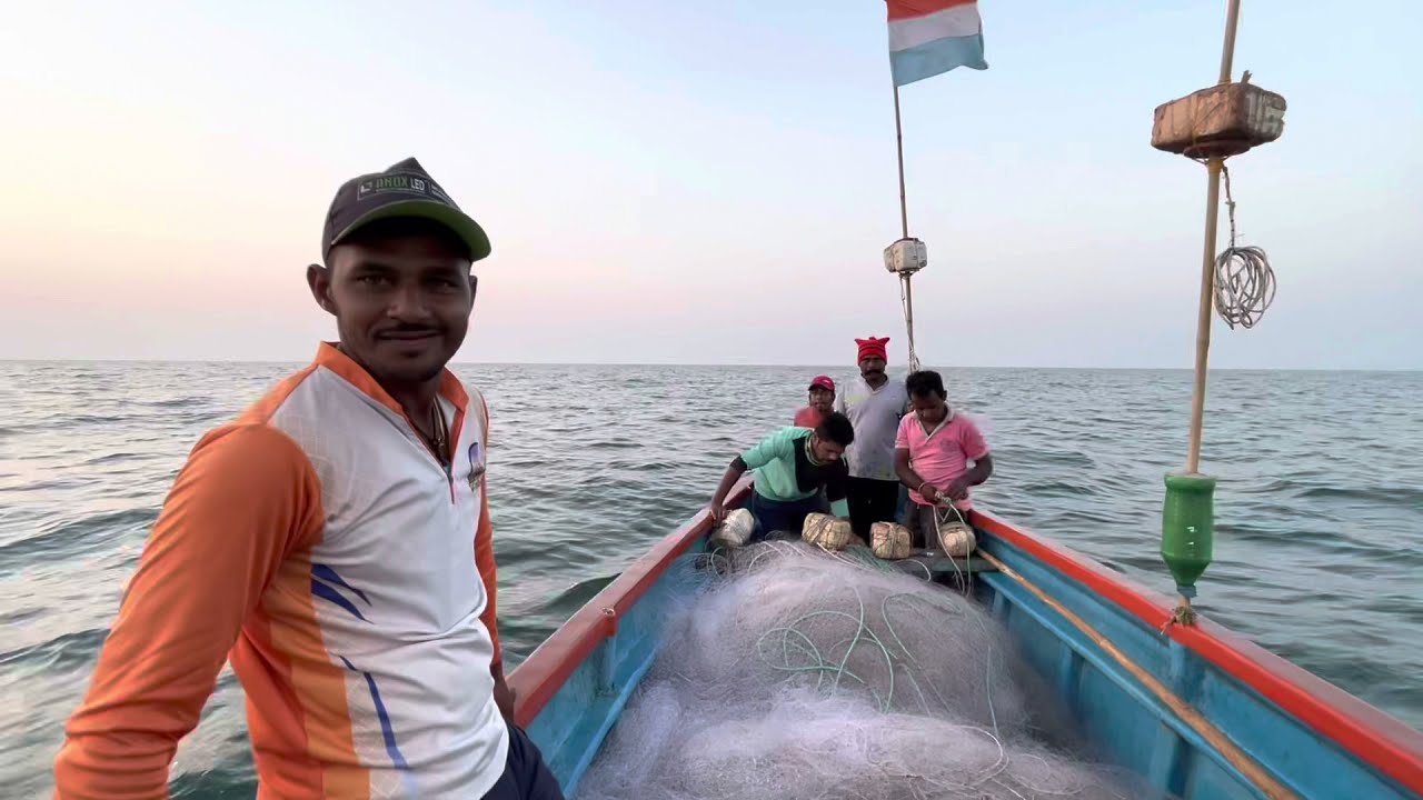 कोकणातील रात्रीची खोल समुद्रातील रात्रीची थरारक मासेमारी |Night Mackerel Fishing In Arabian Deep Sea