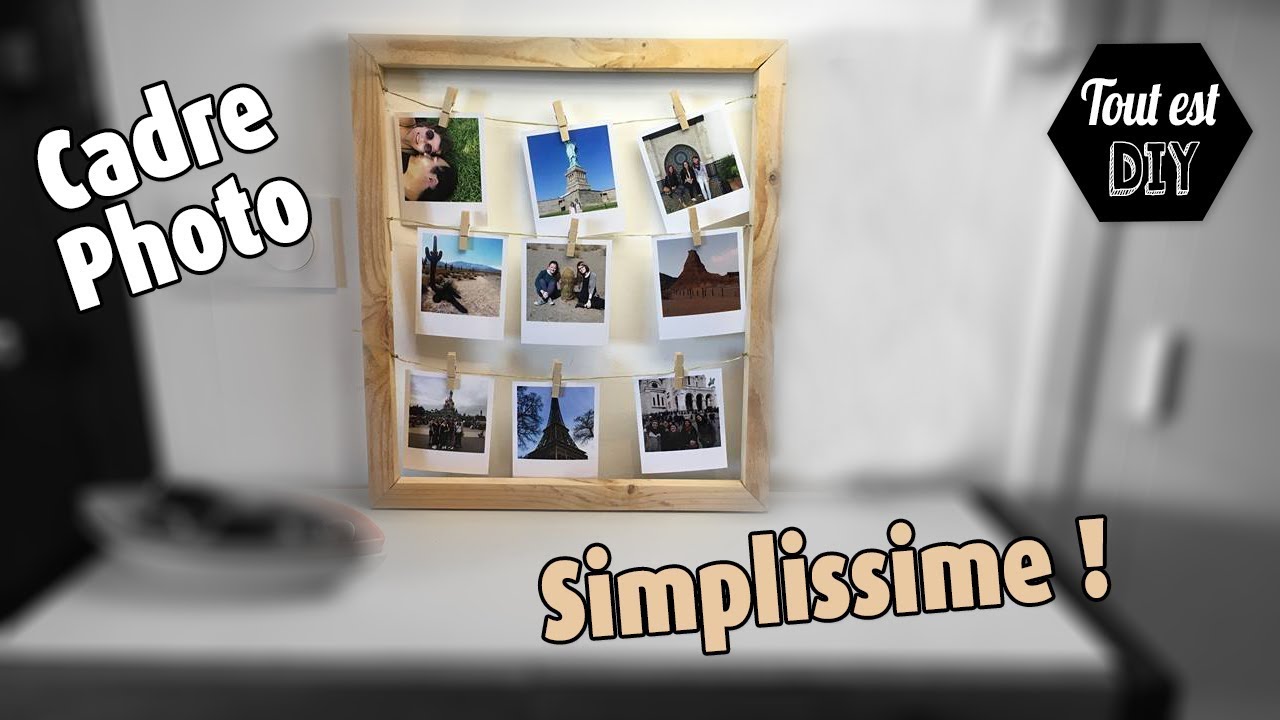 Fabrication d'un cadre photo super simple