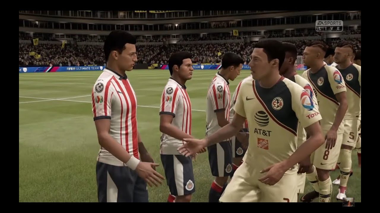 América vs Chivas Fifa 19 liga mx