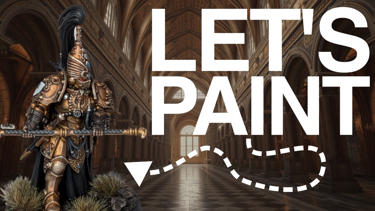 Учебное пособие по покраске фигурок Legio Custodes Custodian Guard Sodality и Sentinel Guard Soda...