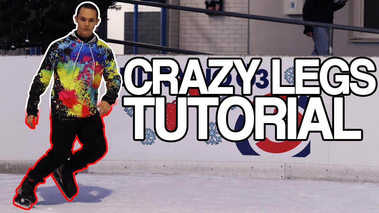 Crazy Legs Tutorial - Freestyle Ice Skating Tutorial