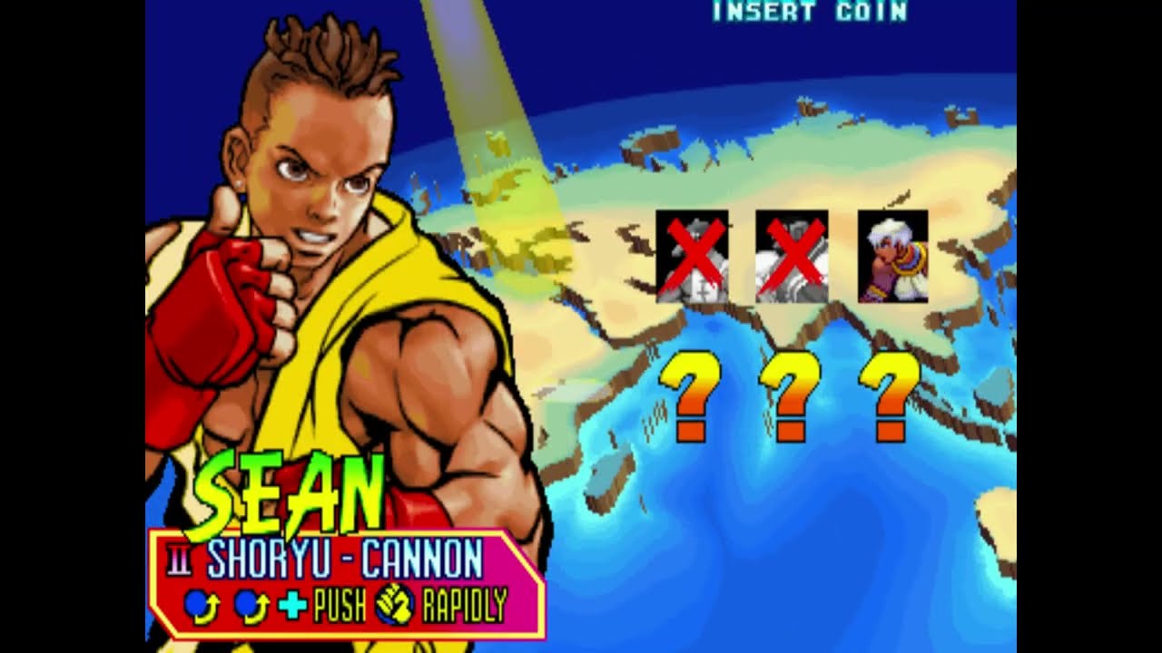 {3rd R}  SEAN   Vs   ELENA   307 200p  MAME  Street Fighter III  New Generation 7 2 2018  3 43 33 πμ
