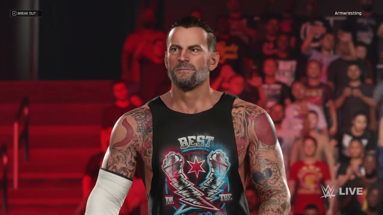 CM PUNK NE YAPIYORSUN ÖYLE [WWE 2K25]