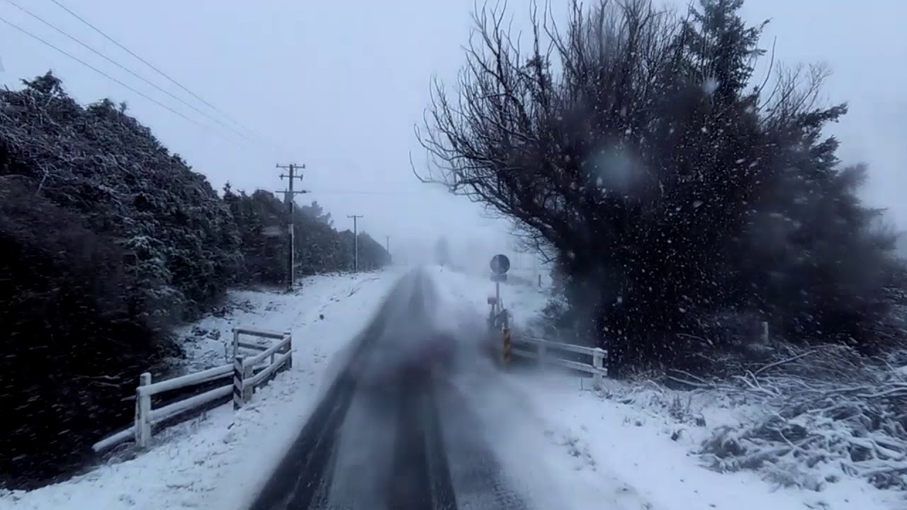Conducción en la nieve de Nueva Zelanda