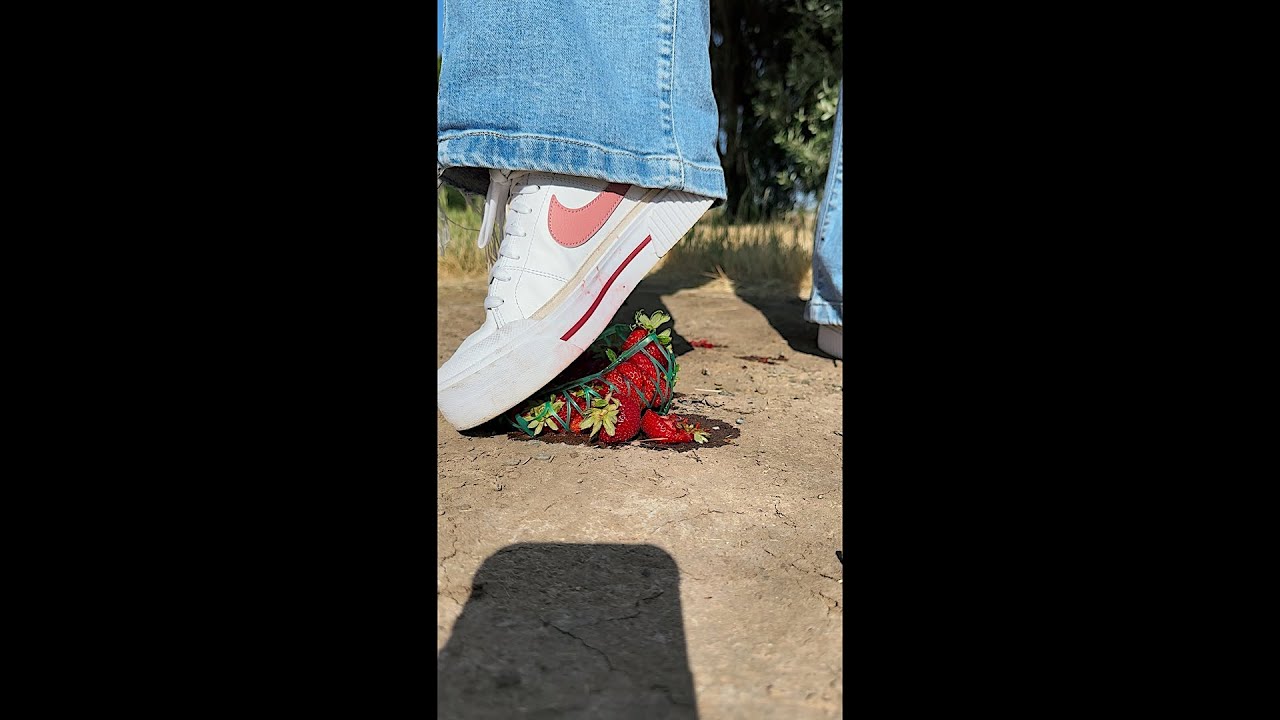 Strawberries Crush In Public