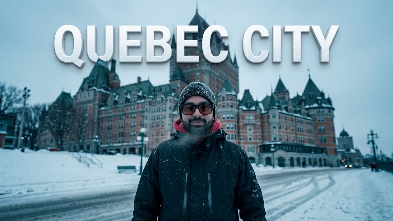 Quebec City - Funiclaire, Toboggan Ride & Ferry | LensNavigate | Punjabi Travel Vlog