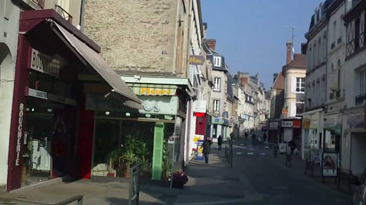 Argentan.dans L'orne. 61200 en France .AVI