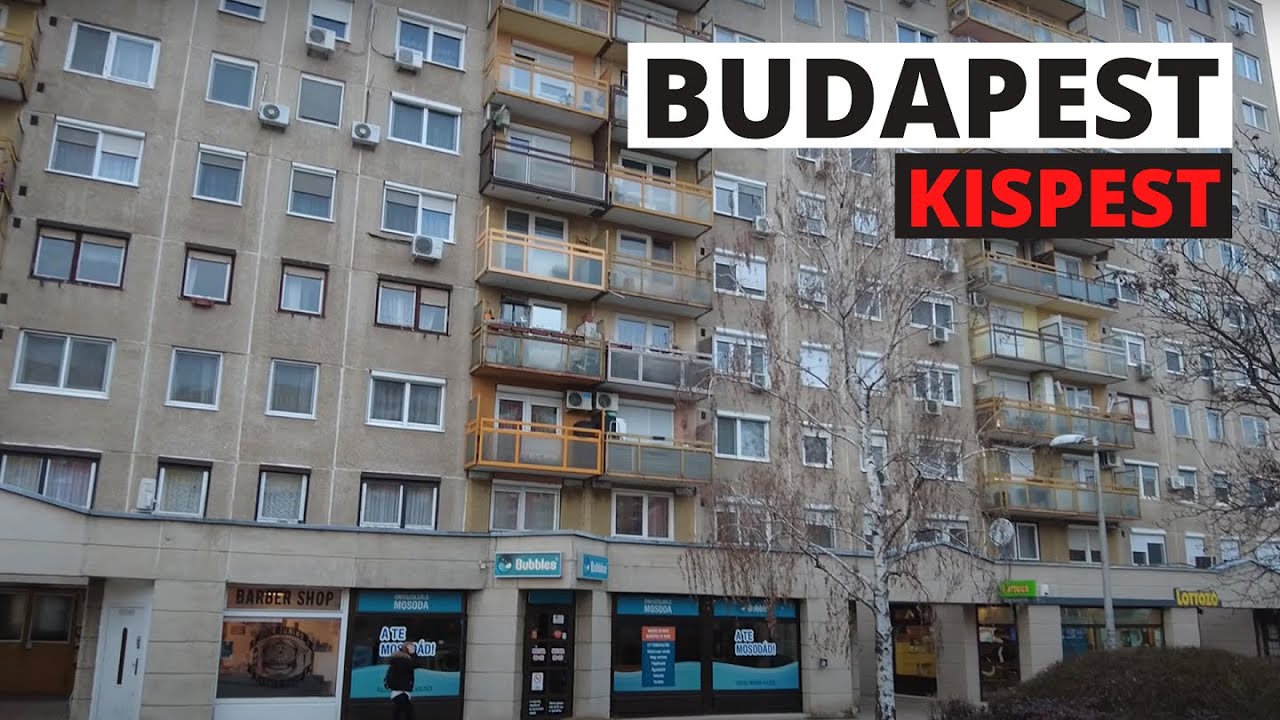 [4K] Budapest walks -Kispest - District 19