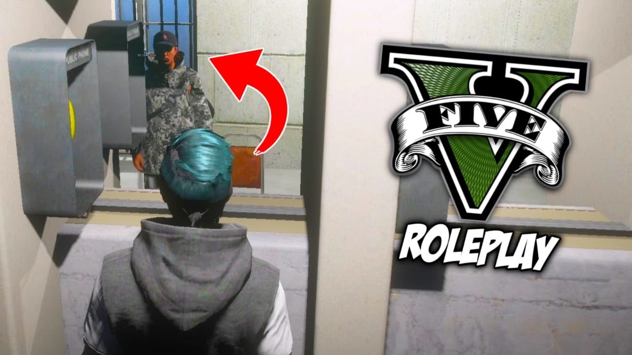 JENGUK TEMAN KORBAN PRANK DI PENJARA !! GTA V ROLEPLAY