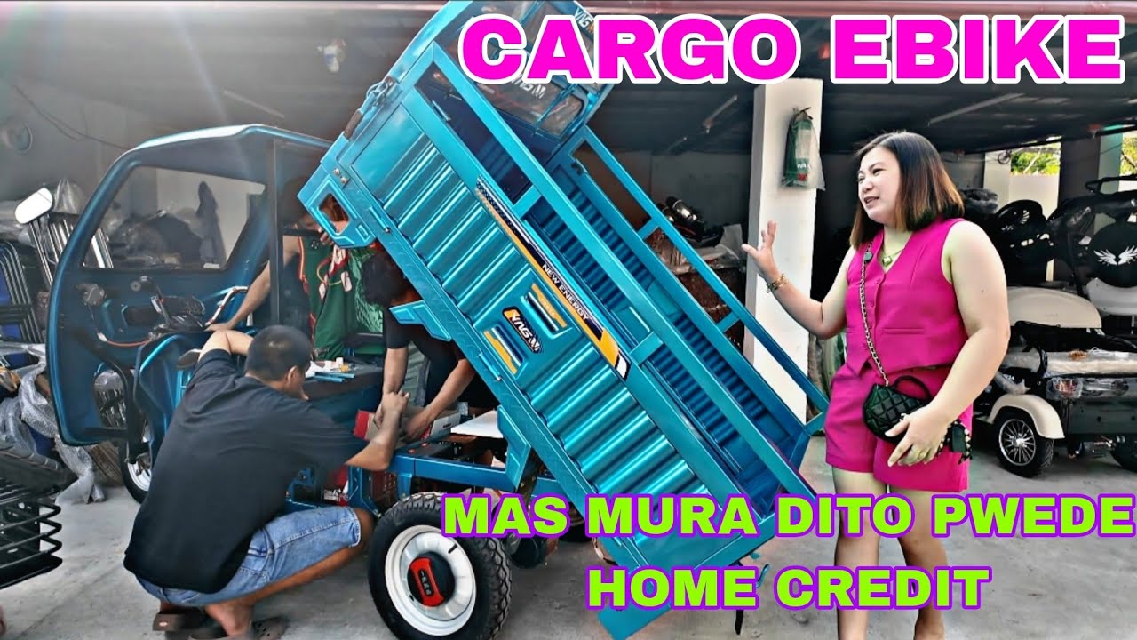 REYNA NG CARGO EBIKE PWEDE HOME CREDIT