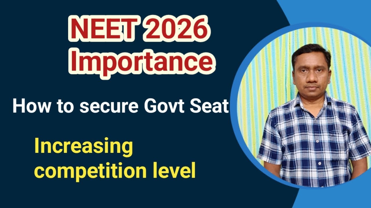 NEET 2026 Importance | How to secure govt Medical college in Tamilnadu | Tamil store | in Tamil