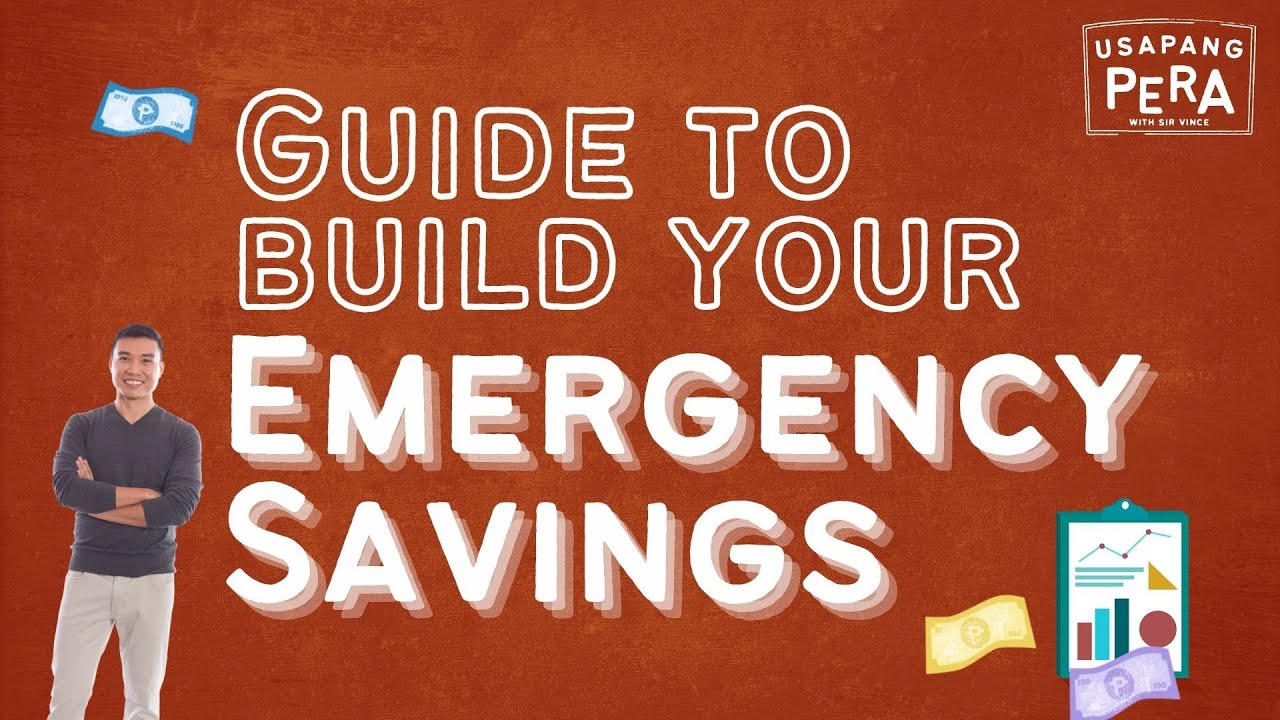 Vince Rapisura 2135: Guide to build your emergency savings