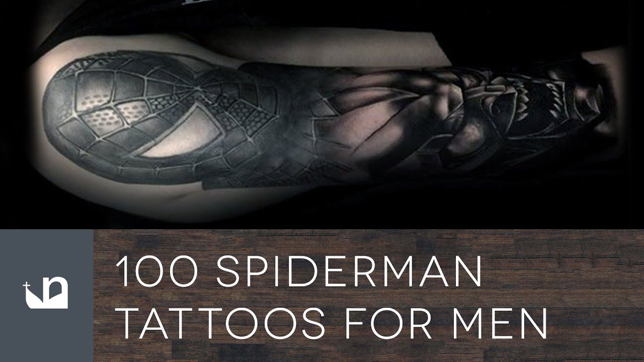 100 Spiderman Tattoos For Men