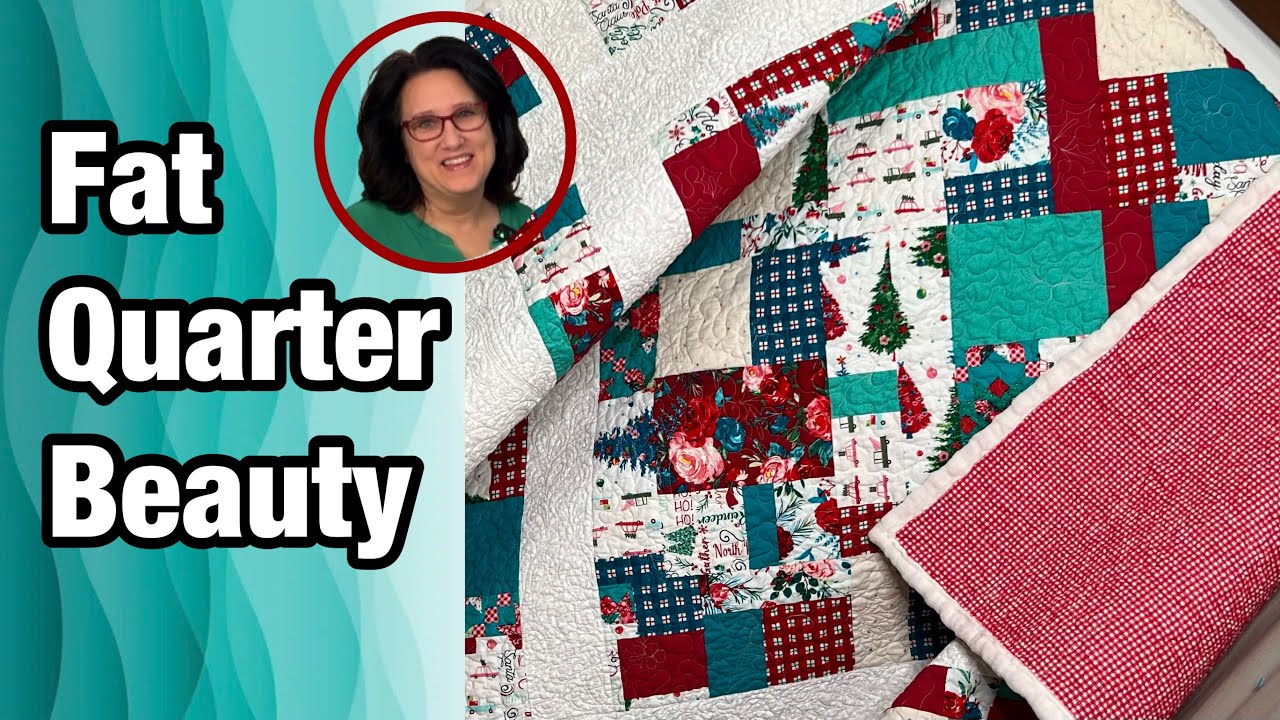 Fat Quarter Chop Quilt 🎁 ❤️