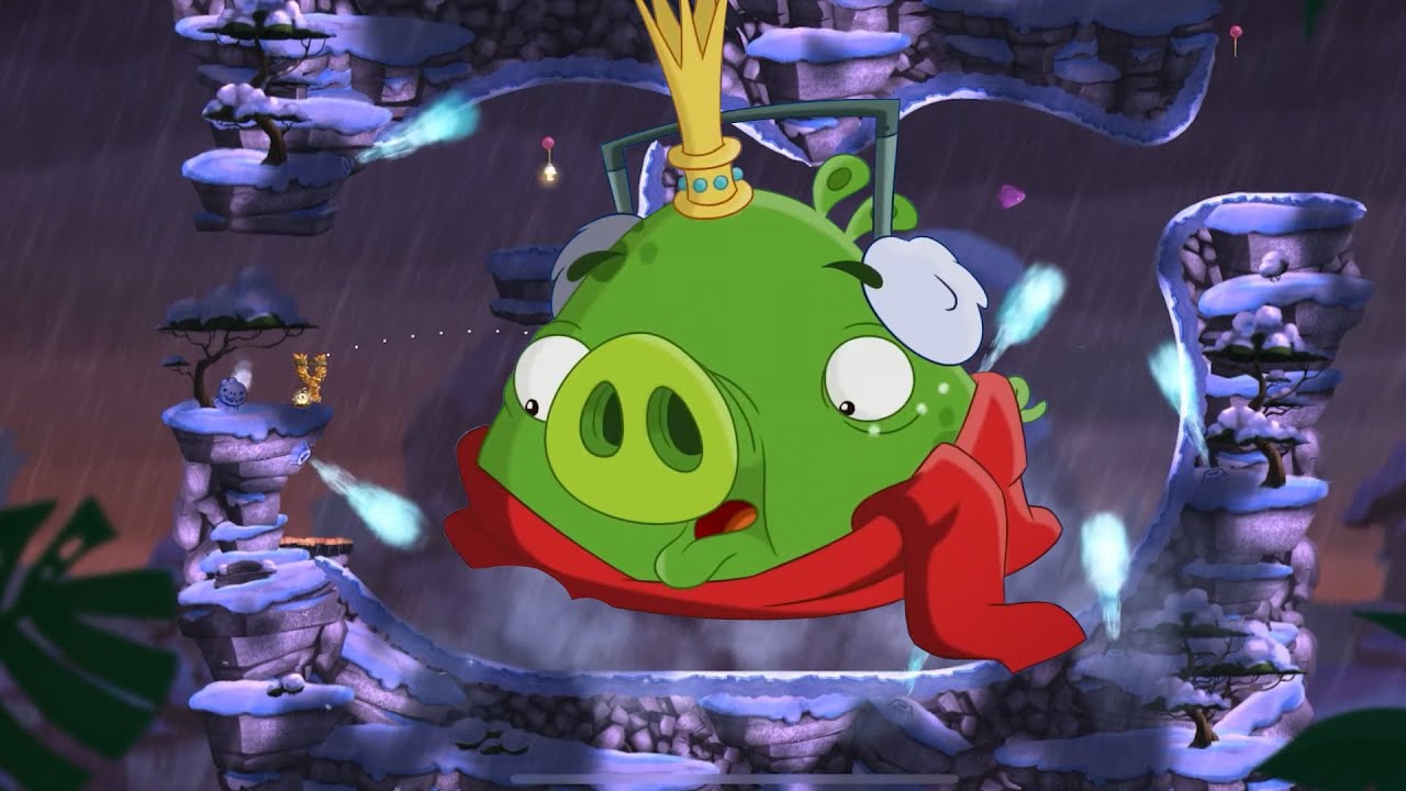 ANGRY BIRDS 2 - KING PIG PANIC DAILY CHALLENGE (Nov/29/2021)