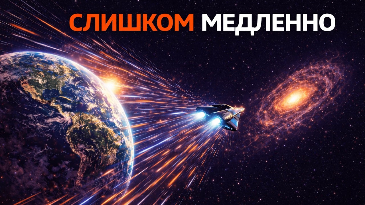 Почему даже скорость света слишком медленная для путешествий к другим галактикам?