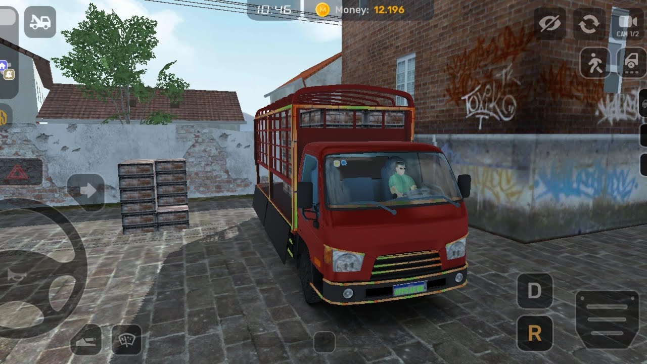 Fizemos uma intrega de caixas 📦 🐖 🐷 🐽 porco no mini truck simulator 