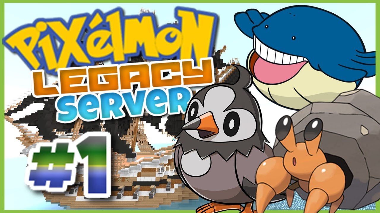 Minecraft Pixelmon Legacy Server ► Pixelmon 3.4 Adventure Server Episode 1 ► THE PIXELSHIP!