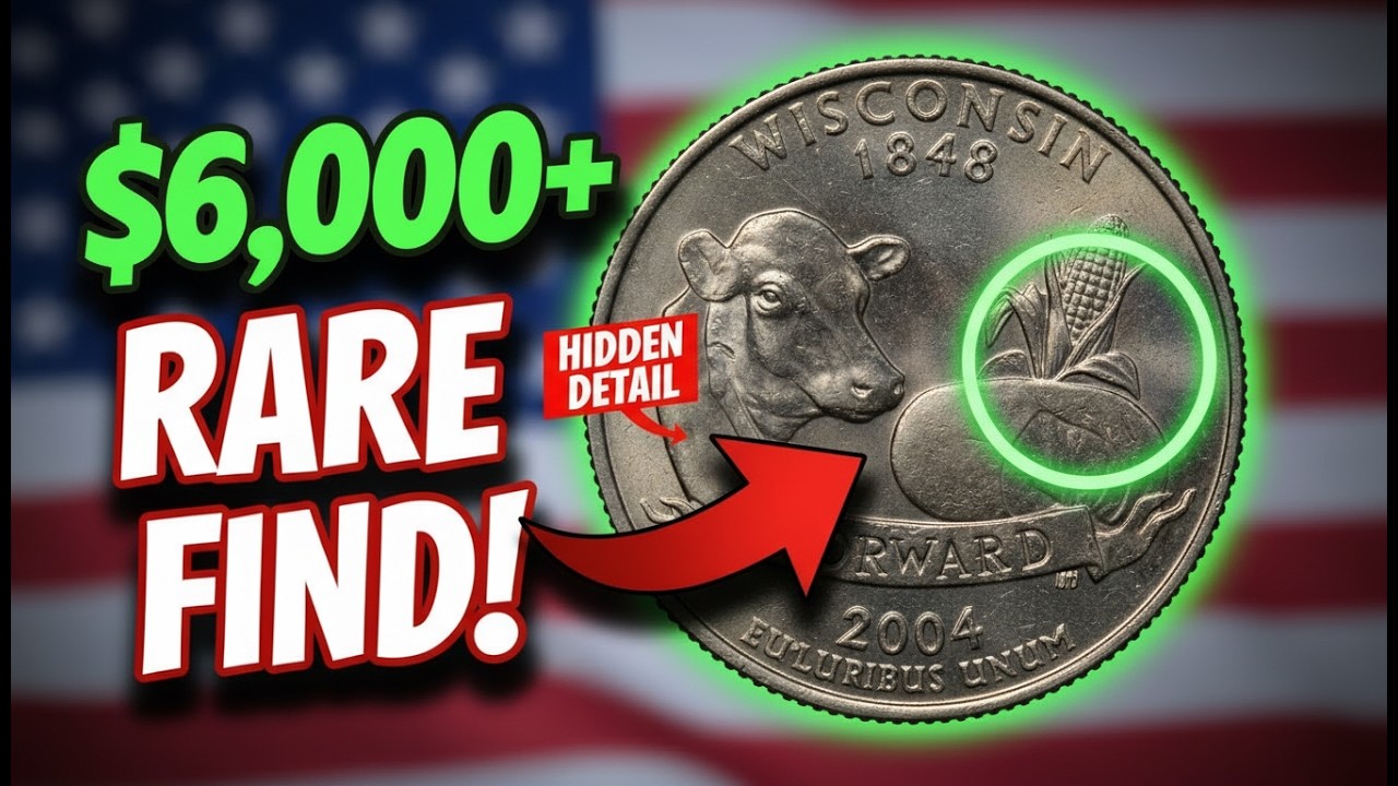 The 2004 D Wisconsin Extra Leaf Quarter Is Worth Thousands – Check Yours Now!