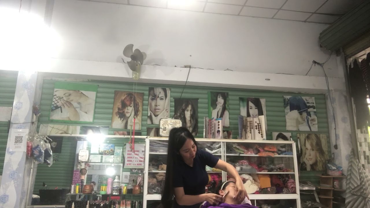 Cạo mặt nữ 