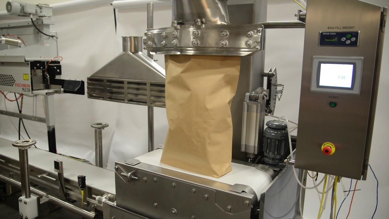 Simple 25kg Bag Filler Operation