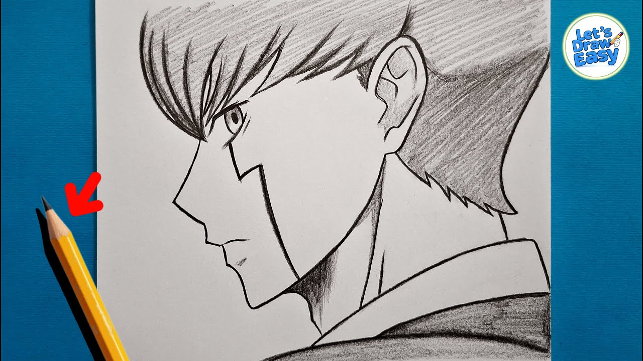 How to Draw Mash Burnedead | Easy Anime Pencil Sketch for Beginners