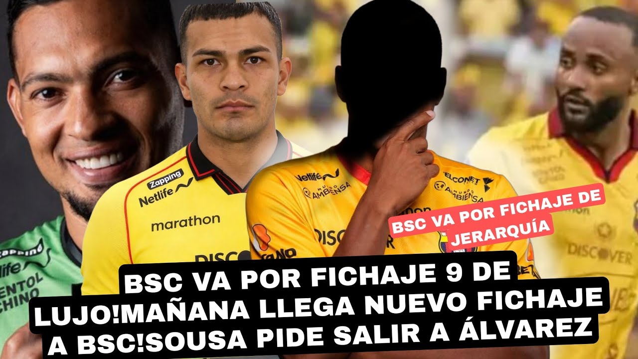 BSC VA POR FICHAJE 9 DE LUJO!LLEGA MAÑANA LLEGA NUEVO FICHAJE A BSC!SOUSA PIDE SALIR A ÁLVAREZ
