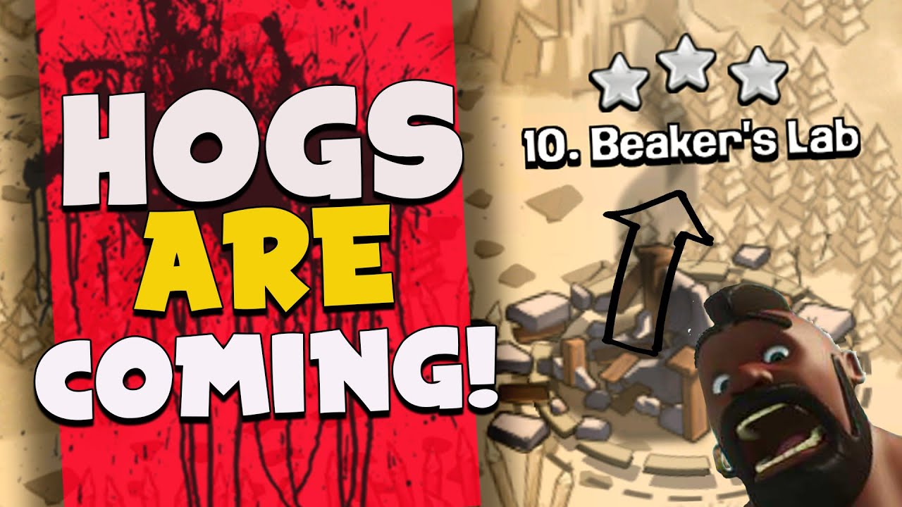 Clash of Clans: "HOG LIKE A BOSS!" | EVERYONE'S Getting 3 STARRED