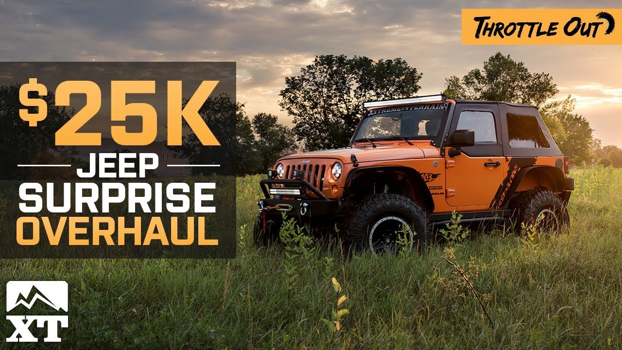 Jeep Wrangler JK $25k Jeep Overhaul for Officer + Superchips Flashpaq F5 Review! - Throttle Out