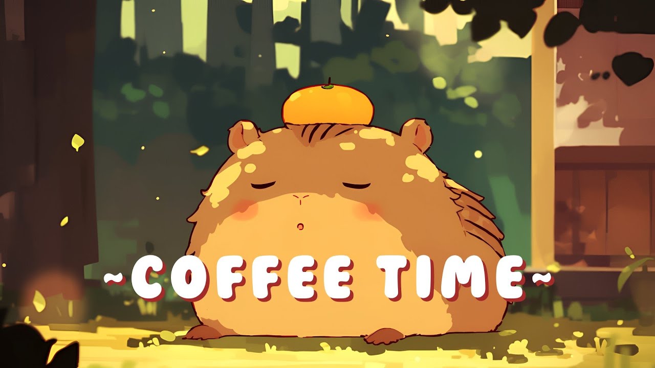 Capybara Lofi Zone | Chill Study Music Mix 🦫 🎵 ✨