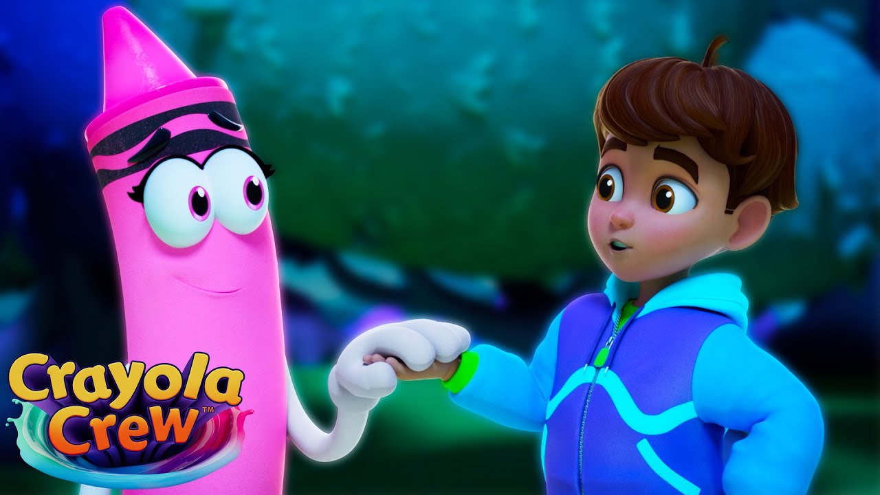 🌈The Crayola Crew's Big Book Adventure!🖍️ @crayolacrewofficial | Kids Karaoke Songs