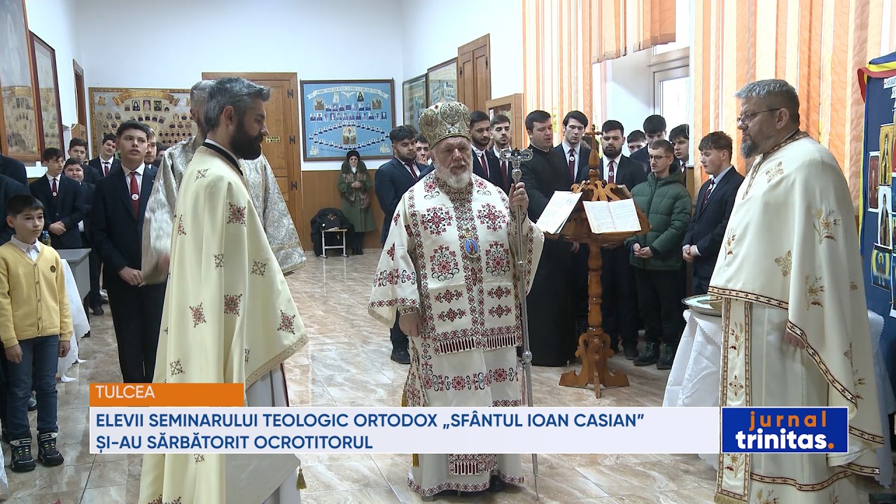 Elevii Seminarului Teologic Ortodox „Sfântul Ioan Casian” din Tulcea și-au sărbătorit ocrotitorul