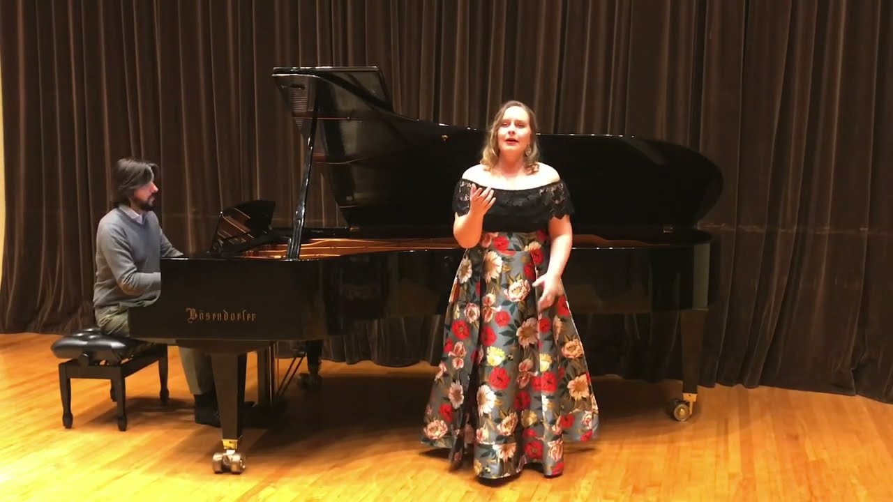 Donde lieta by Puccini: Marina Pienaar (Soprano) and José Dias (Pianist)